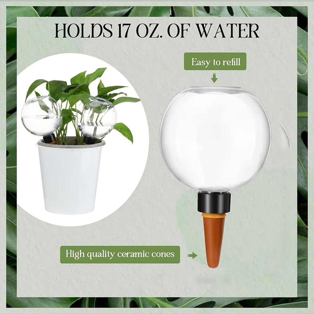 Automatic Plant Waterer - 500ML Self Watering Globes Drip Irrigation