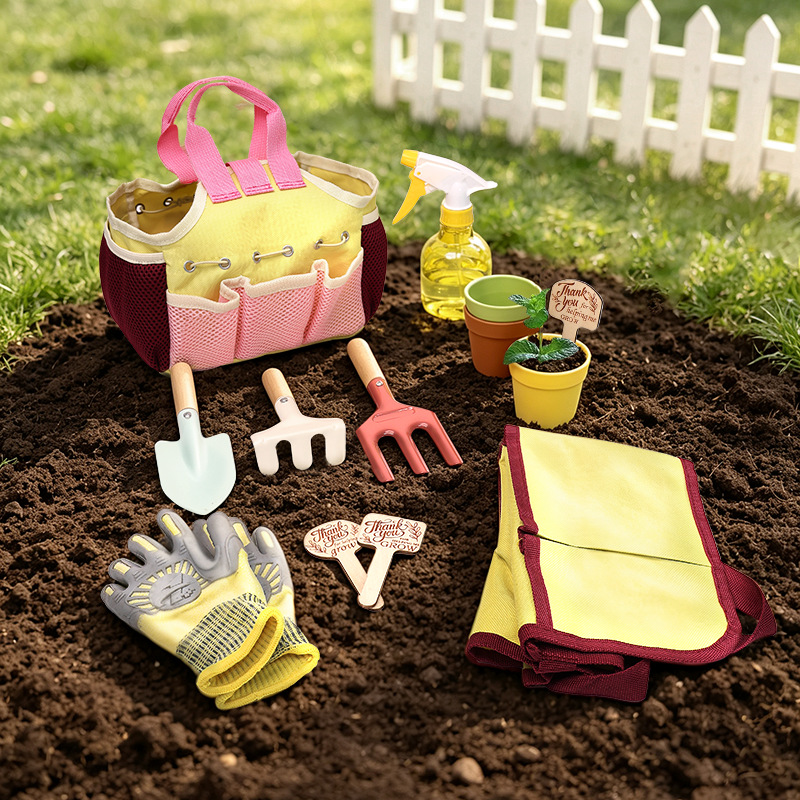 Gardening Tools Toys - Kids Garden Tool Set Pretend Play