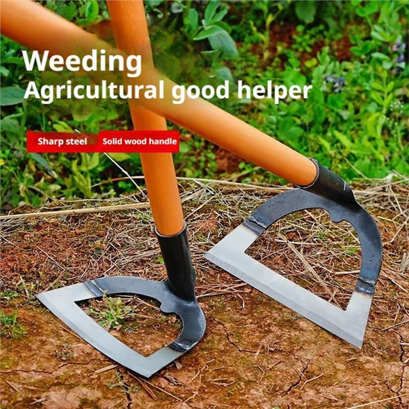 Gardening Tools Hoe - Y50A-Handheld Hollow Hoe Thickened Manganese Steel