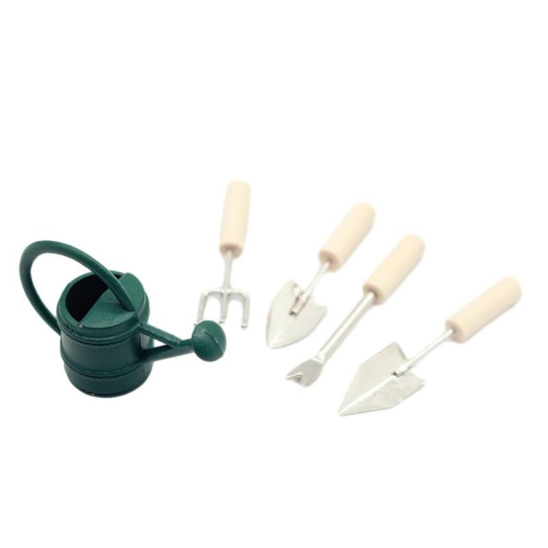 Gardening Tools Toys - 1:12 Dollhouse Miniature Garden Tool Watering