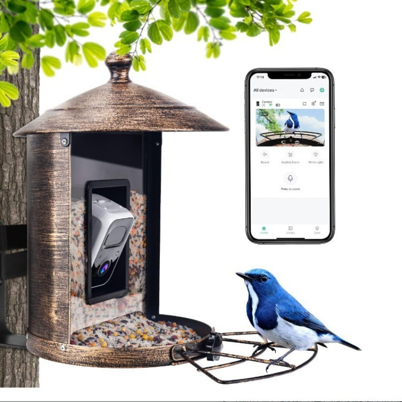 Gardening Tools With Definition - AI intelligent bird feeder with camera