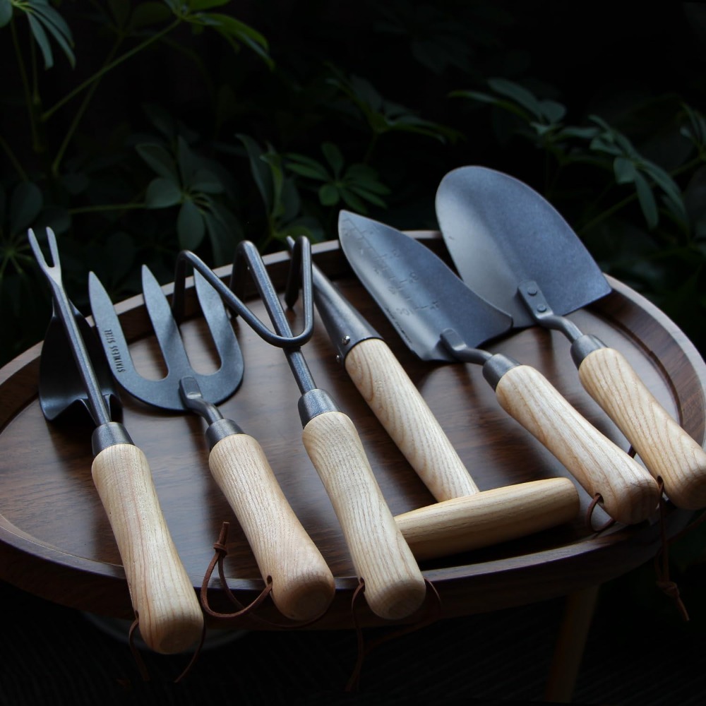 Gardening Tools Japanese - 6Pcs Japanese Style Gardening Tools Set,