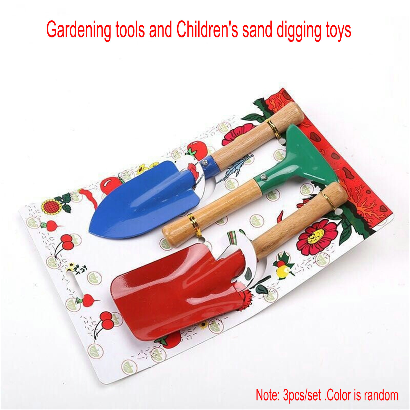 One set three pieces Camping a - đánh giá và giá Gardening Tools Toys