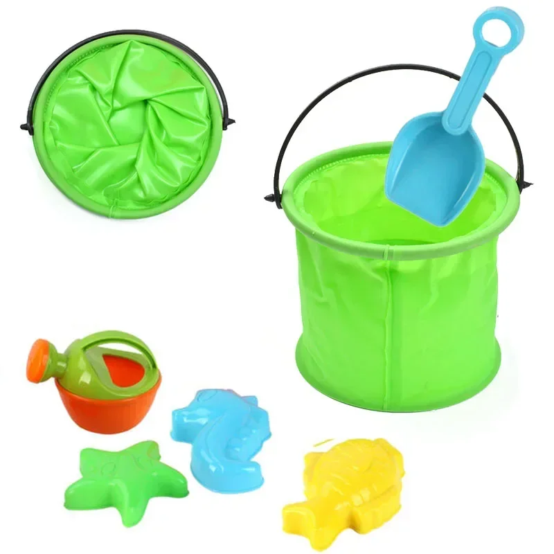 Beach Sand Bucket Toy  Collaps - đánh giá và giá Gardening Tools Toys