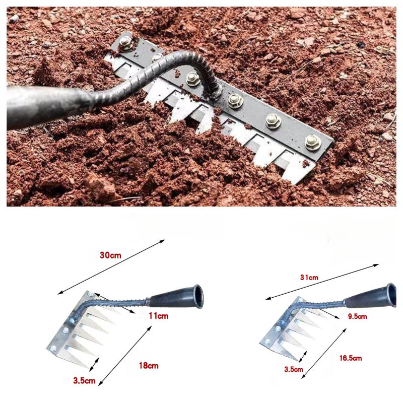 Steel Garden Weeding Rake Mult - đánh giá và giá Gardening Tools Hoe