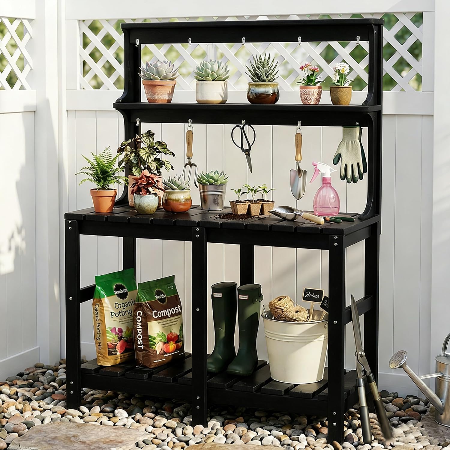 All Weather HDPE Potting Table - đánh giá và giá Gardening Tools Toolstation