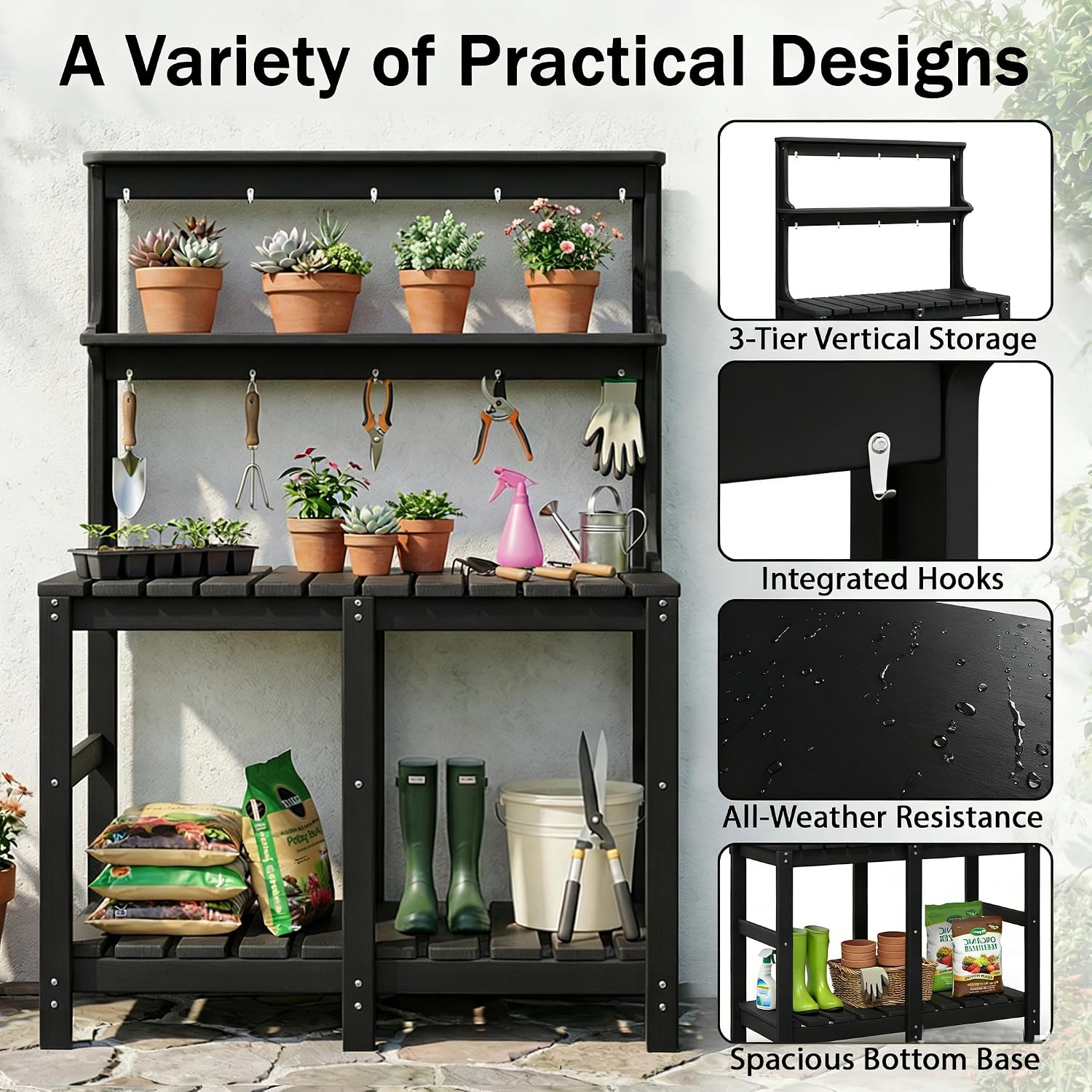 All Weather HDPE Potting Table - đánh giá và giá Gardening Tools Toolstation