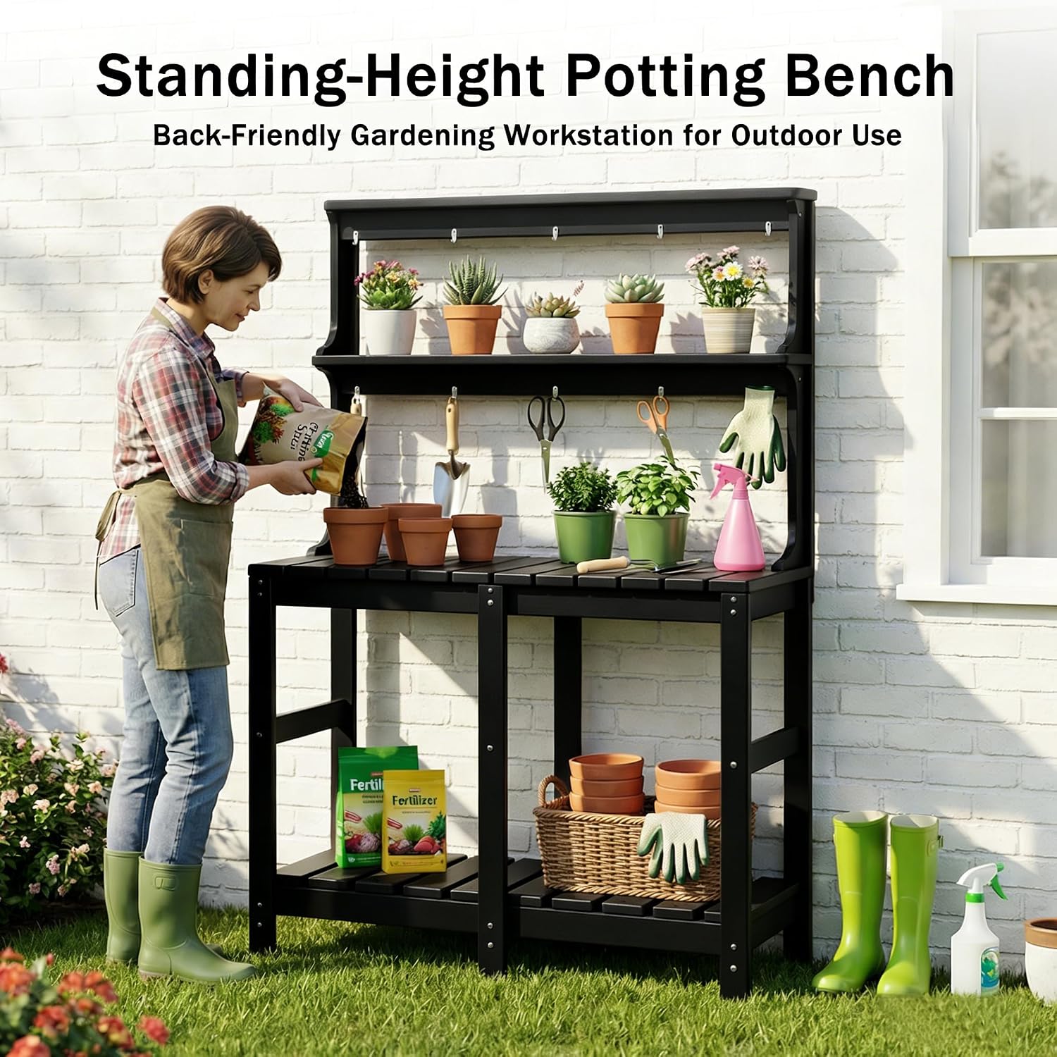 All Weather HDPE Potting Table - đánh giá và giá Gardening Tools Toolstation