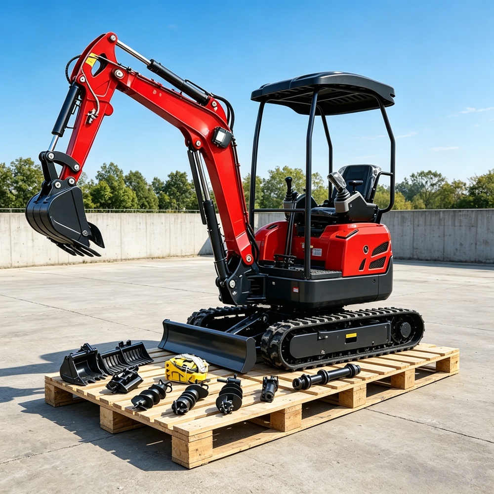 New Arrival Mini Excavator 0.8 - đánh giá và giá Gardening Tools For Sale