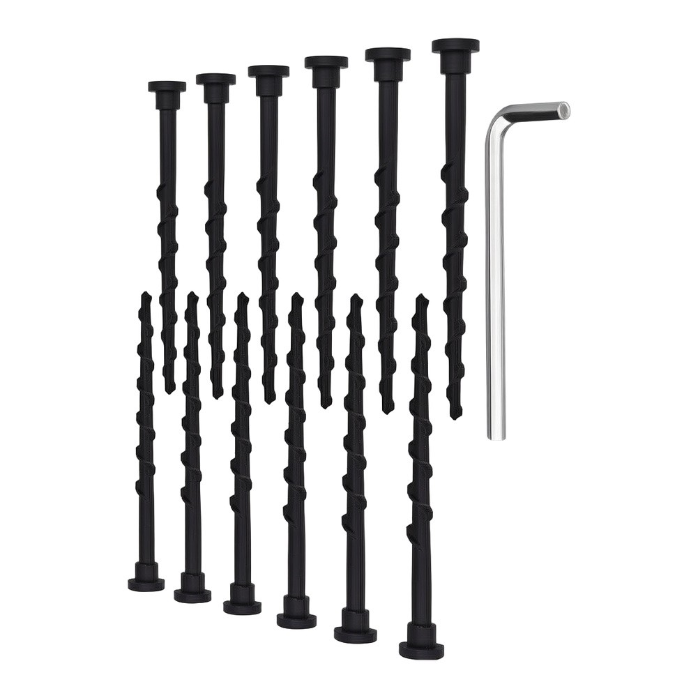 12 Pack Ground Screws 14Cm Hex - đánh giá và giá Gardening Tools Toolstation