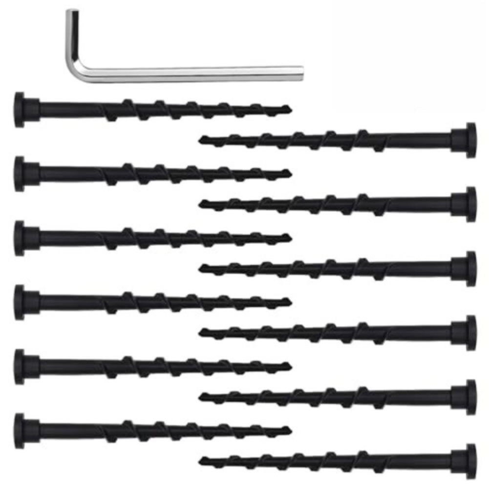 12 Pack Ground Screws 14Cm Hex - đánh giá và giá Gardening Tools Toolstation