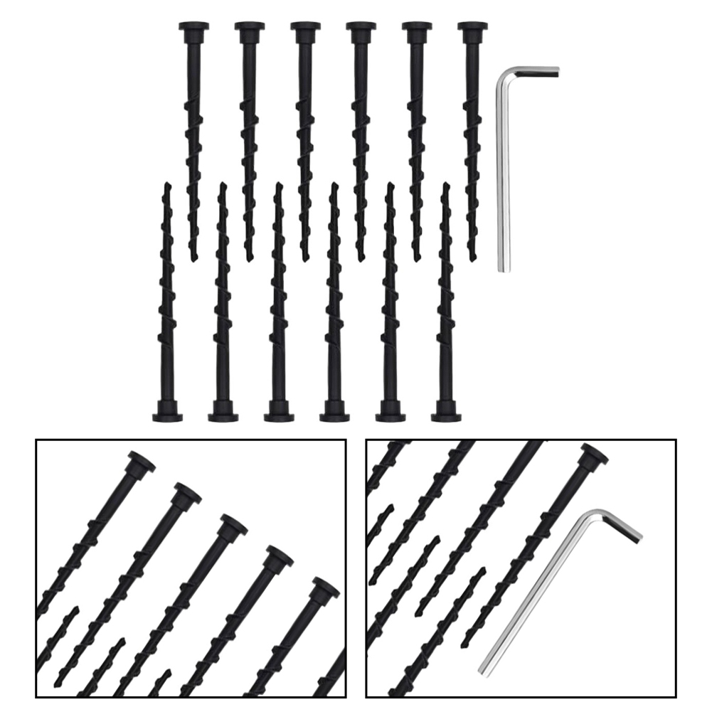 12 Pack Ground Screws 14Cm Hex - đánh giá và giá Gardening Tools Toolstation