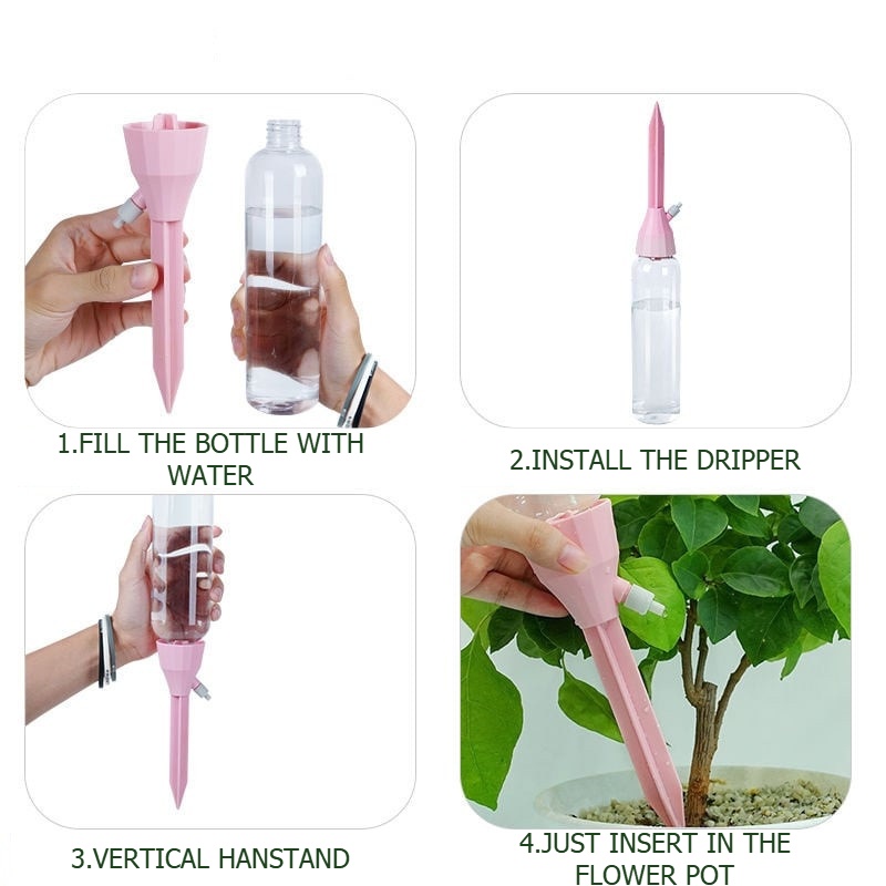 Automatic Drip Irrigation Syst - đánh giá và giá Automatic Plant Waterer