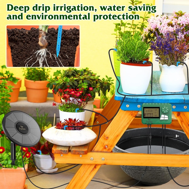 Solar Irrigation Equipment Gre - đánh giá và giá Automatic Plant Waterer