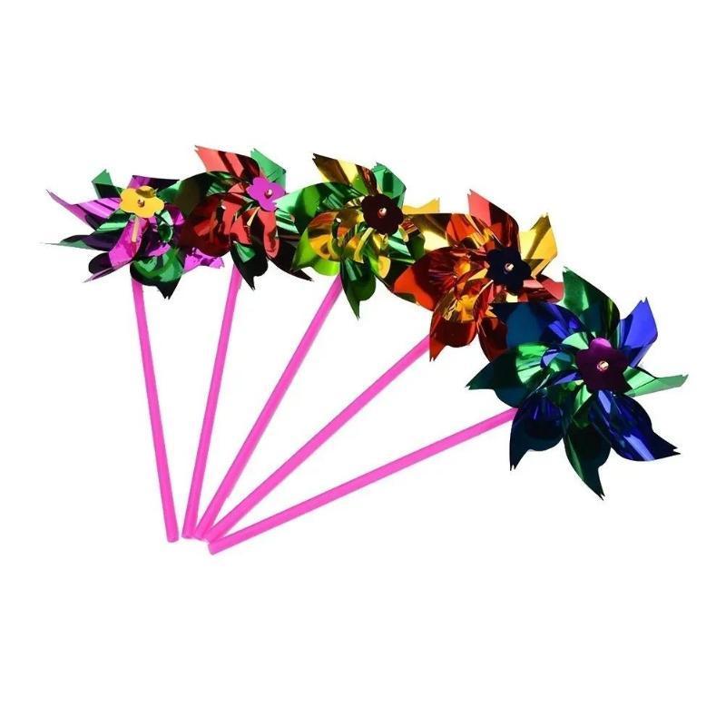 6Pcs Plastic Windmill Pinwheel - đánh giá và giá Gardening Tools Toys