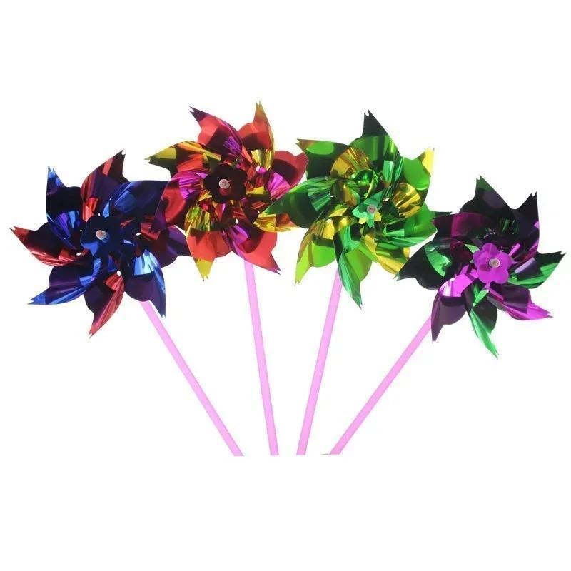 6Pcs Plastic Windmill Pinwheel - đánh giá và giá Gardening Tools Toys