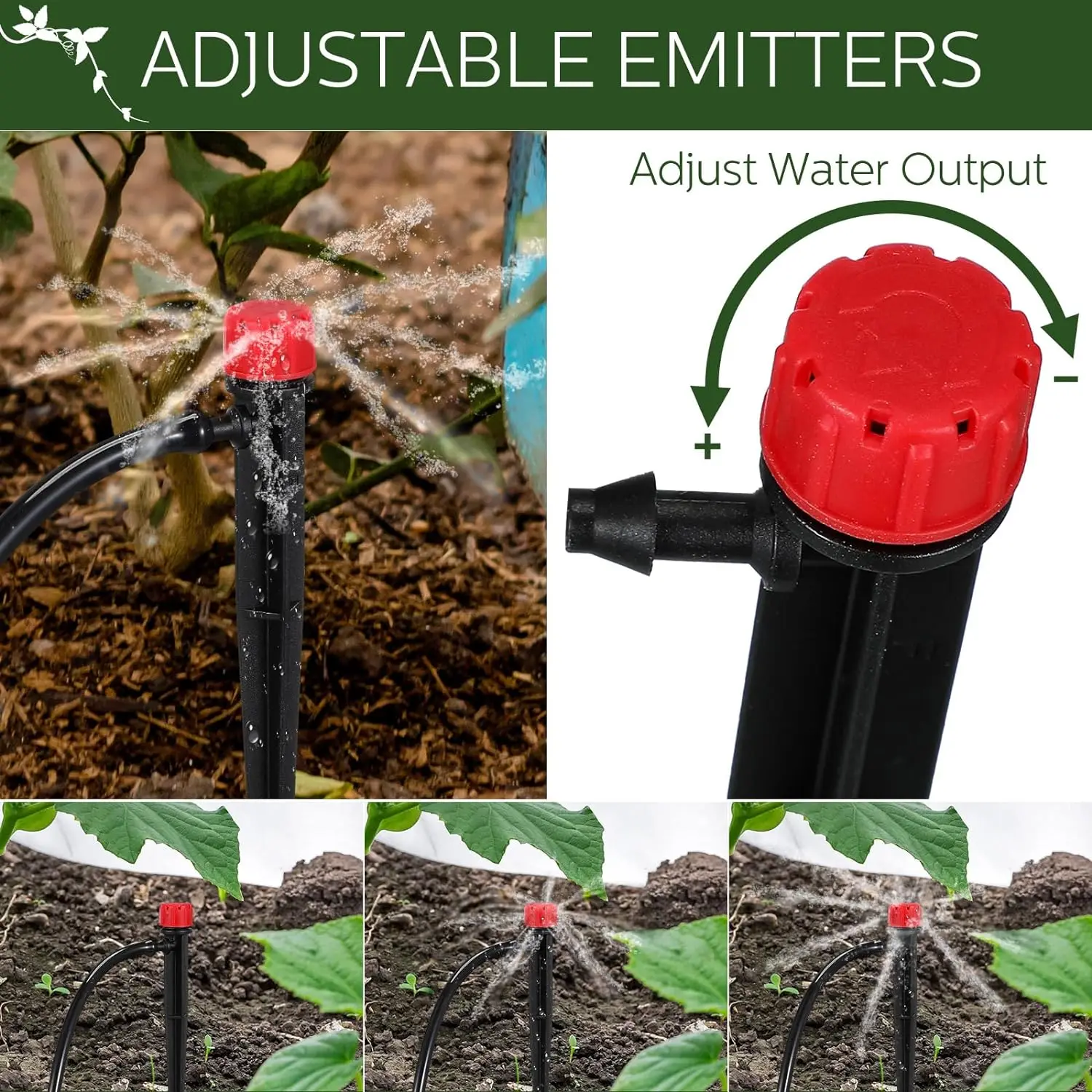 Drip Emitters for 1/4' Drip Ir - đánh giá và giá Root Watering Spike