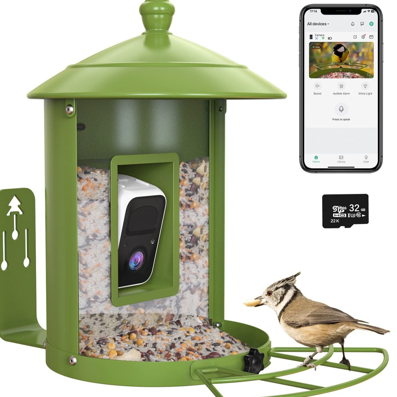AI intelligent bird feeder wit - đánh giá và giá Gardening Tools With Definition