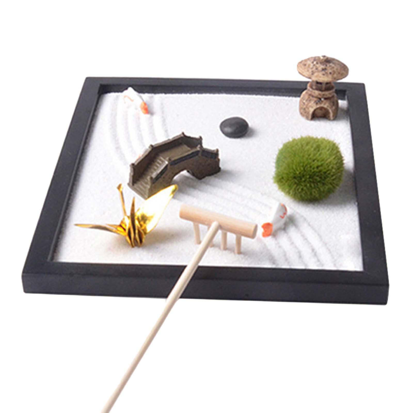 Zen Garden Sand Tray for Desk  - đánh giá và giá Gardening Tools Japanese