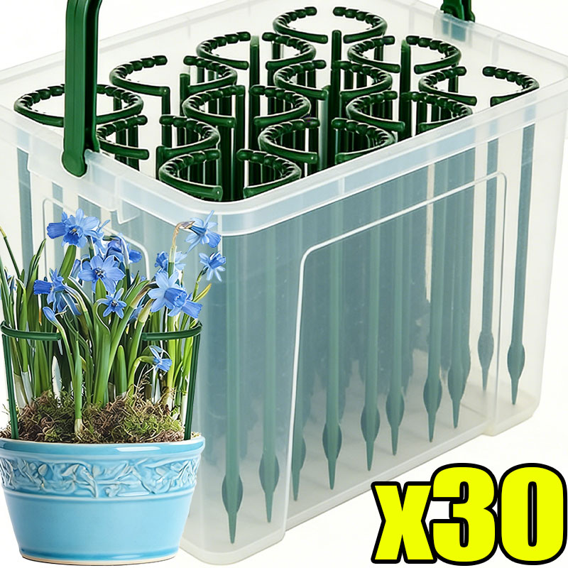30-1PCS Plastic Plant Support  - đánh giá và giá Gardening Tools Hoe