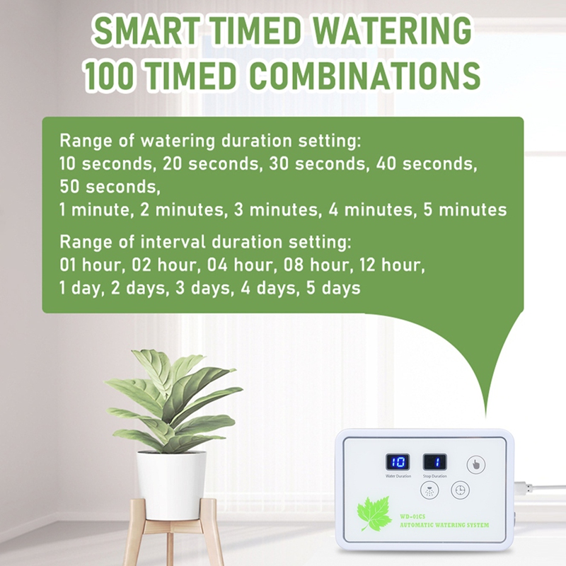 Automatic Watering System Time - đánh giá và giá Automatic Plant Waterer
