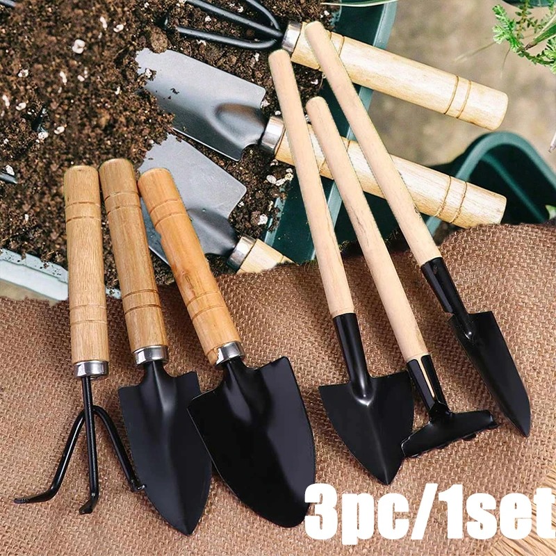 3PC/1Set Mini Gardening Tools  - đánh giá và giá Gardening Tools Hoe