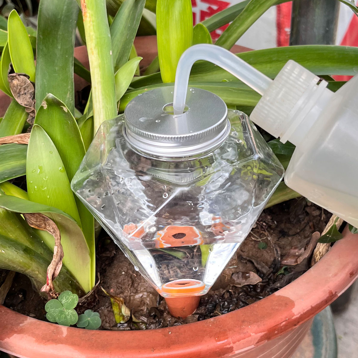 1pcs Cute Plastic Watering Mac - đánh giá và giá Automatic Plant Waterer
