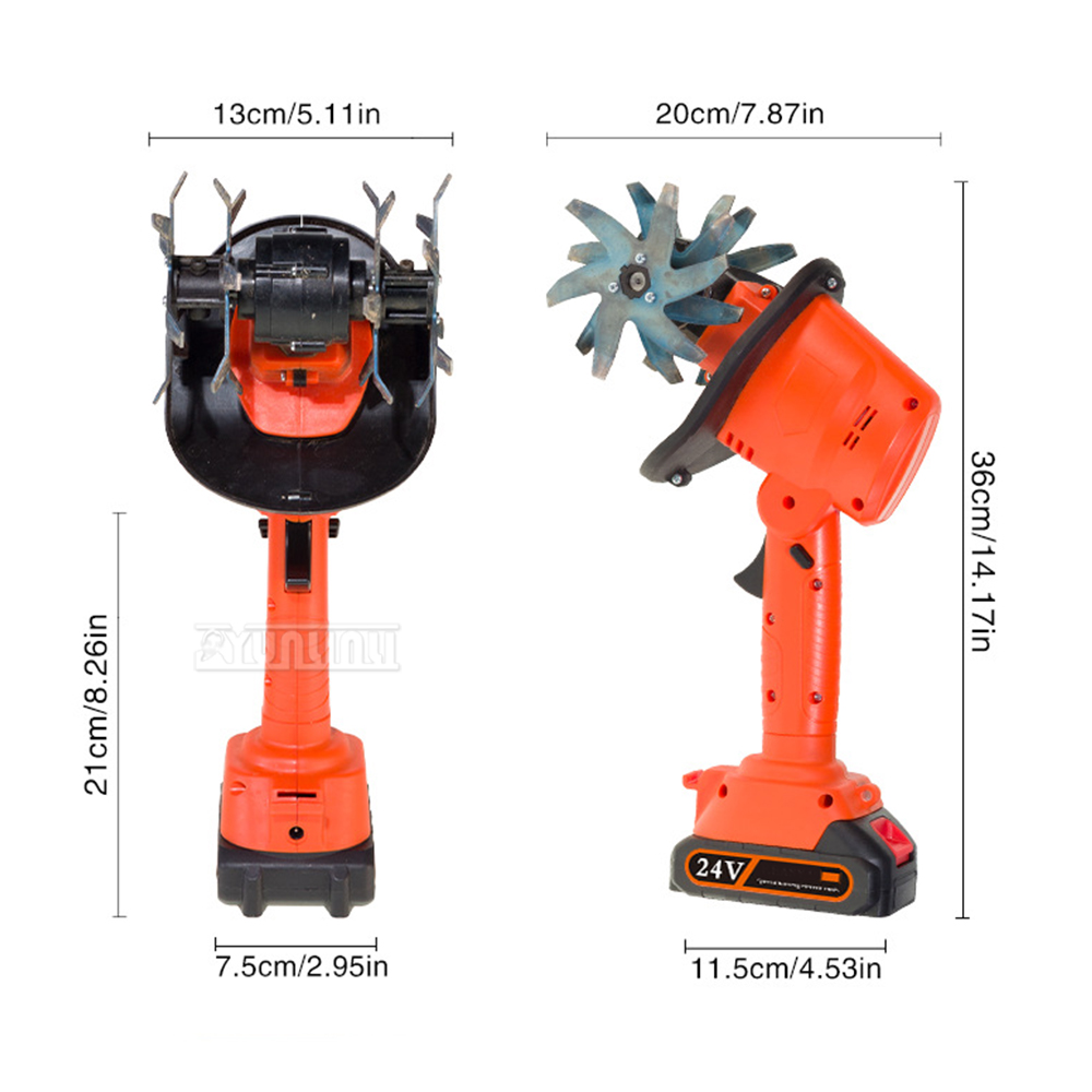 Lithium Ion Micro Tiller Elect - đánh giá và giá Gardening Tools Hoe