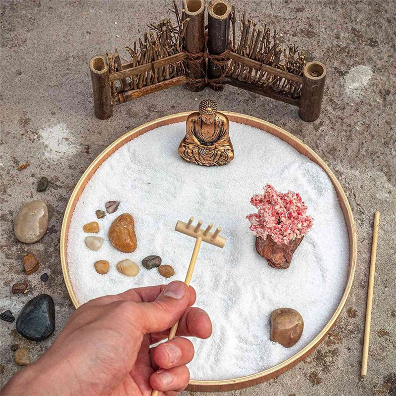 AT29-3X Mini Japanese Zen Gard - đánh giá và giá Gardening Tools Japanese