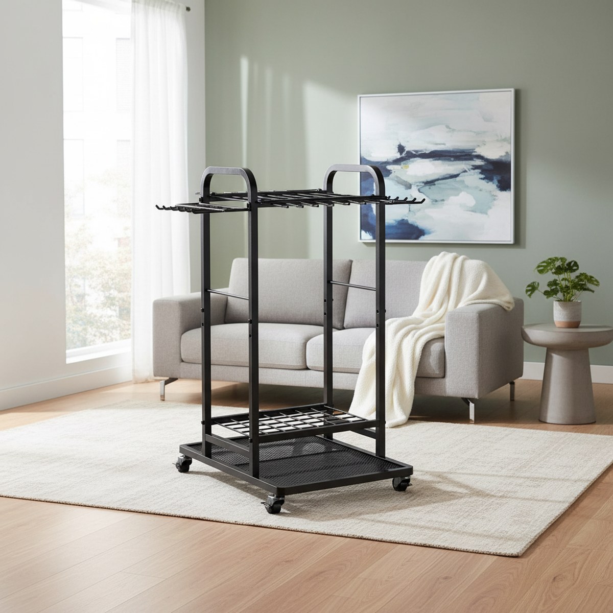 Heavy Duty Garden Tool Cart 3  - đánh giá và giá Gardening Tools Rack