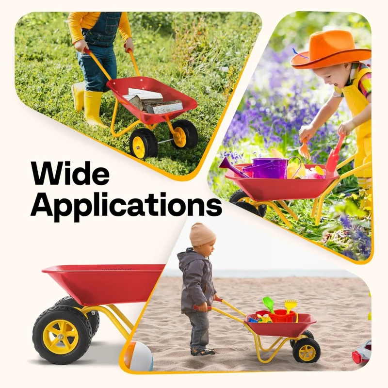 Kids Wheelbarrow Children Gard - đánh giá và giá Gardening Tools Toys