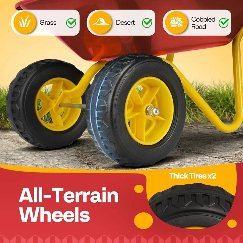 Kids Wheelbarrow Children Gard - đánh giá và giá Gardening Tools Toys