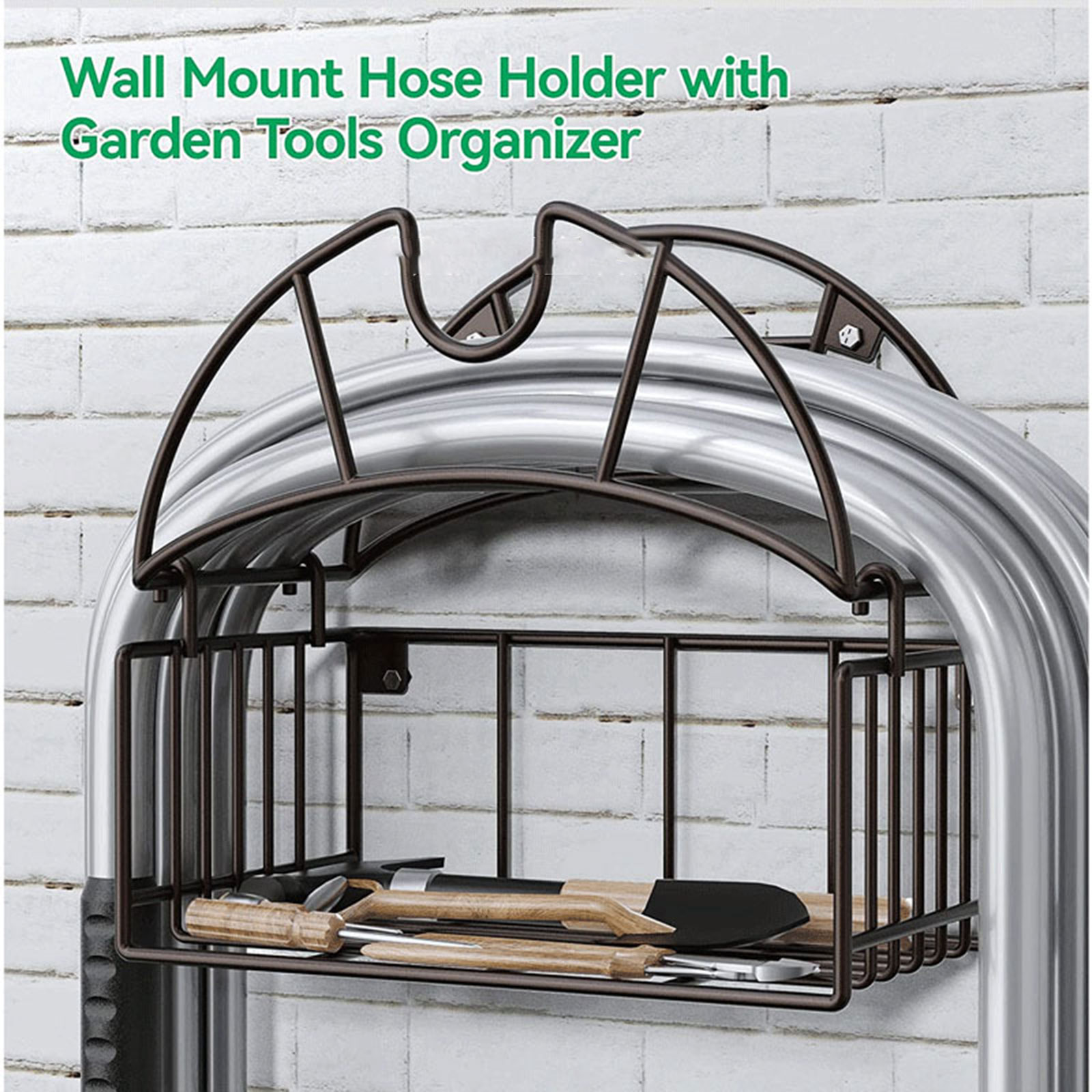 Wall Mount Garden Hose Holder  - đánh giá và giá Gardening Tools Rack