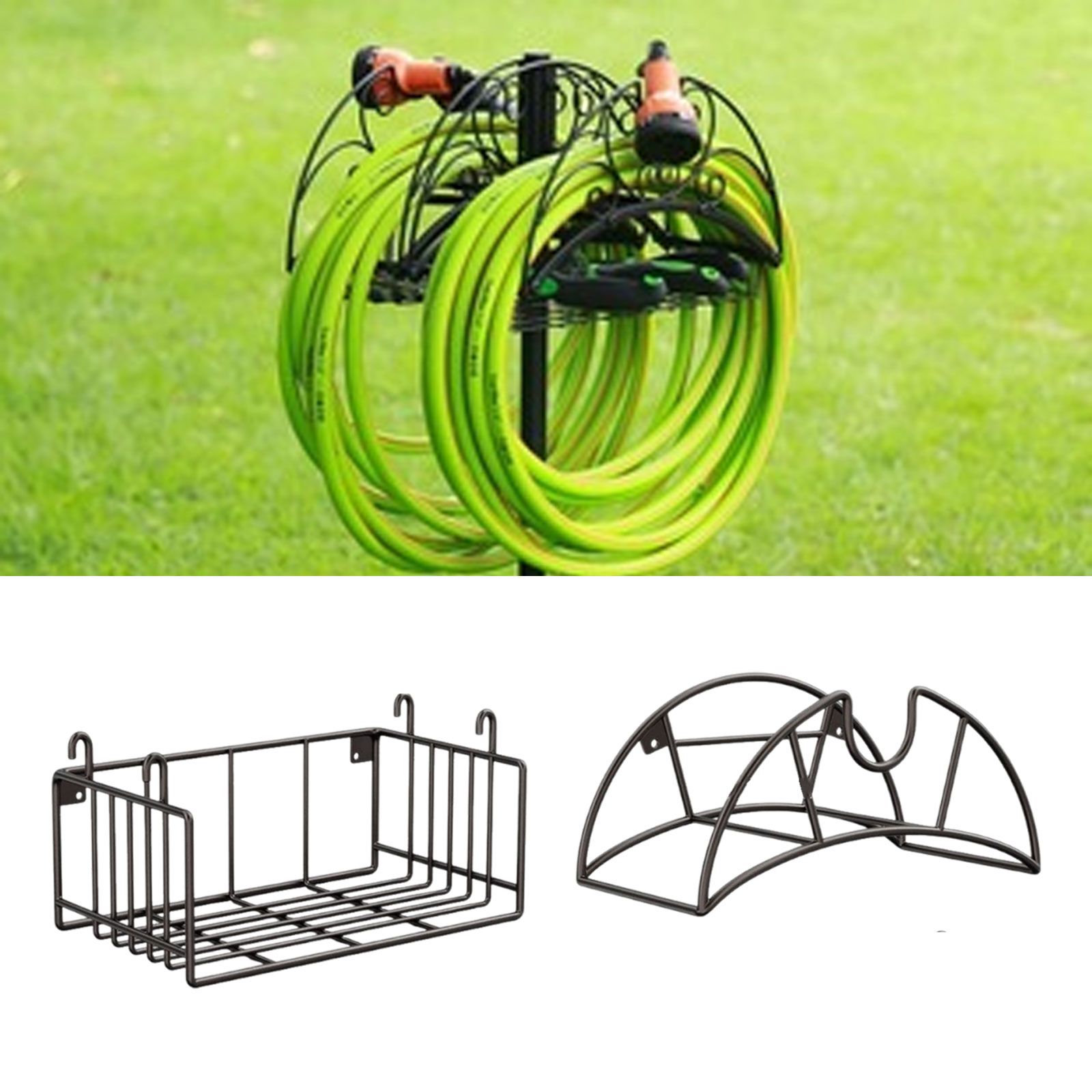 Wall Mount Garden Hose Holder  - đánh giá và giá Gardening Tools Rack