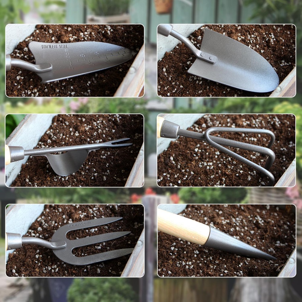 6Pcs Japanese Style Gardening  - đánh giá và giá Gardening Tools Japanese