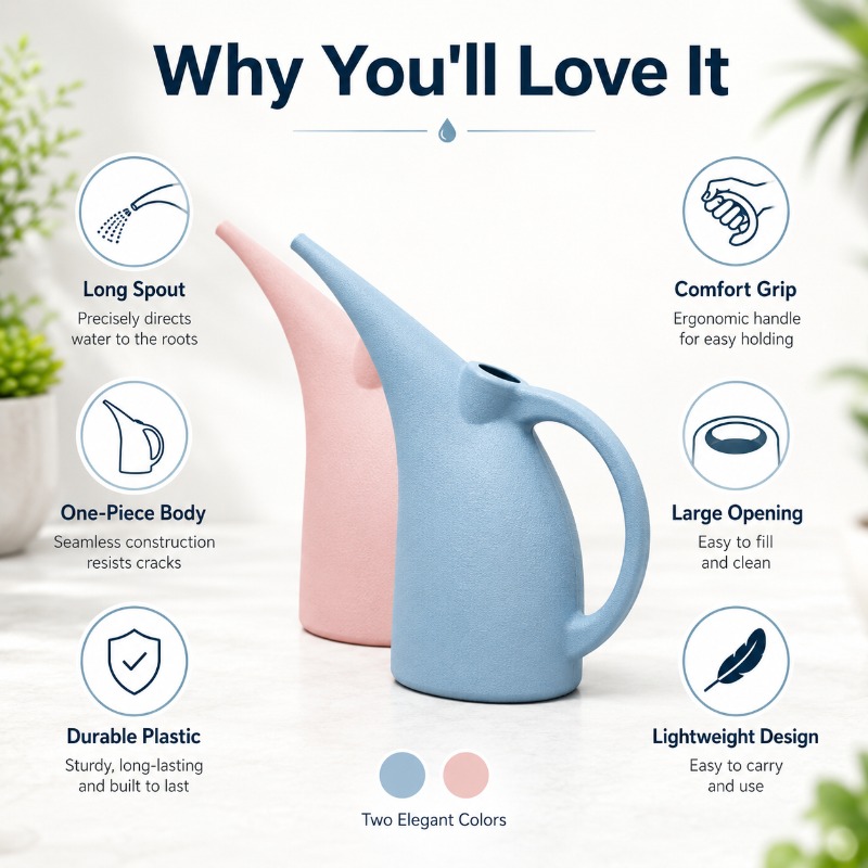 Long Spout Plastic Watering Ca - đánh giá và giá Watering Can Long Spout